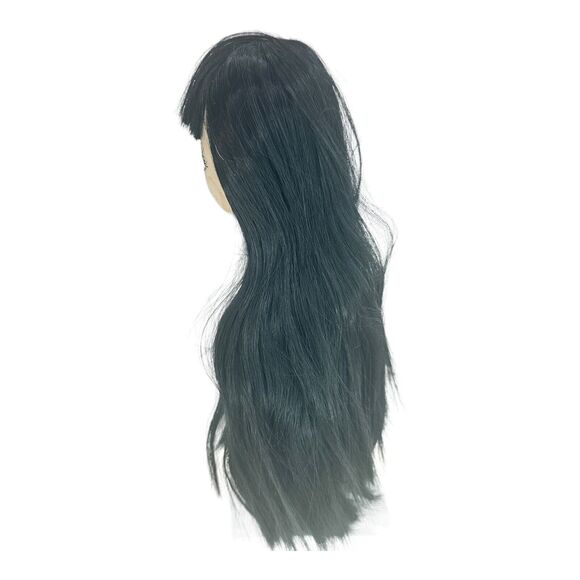 Hand Made Gothic Wednesday Doll Fabric Plush Hand Painted Button Joints OOAK - Picture 4 of 12